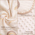 40x40 Inch-Rainbow Baby Blanket with Dotted Double Layers Muslin Soft Swaddle Blanket Cotton Neutral Receiving Blankets