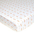 American Baby Company 100% Natural Cotton Fitted Crib Sheet 52" x 28", Soft and Hypoallergenic, Sparkle Gold and Pink