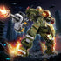 Set 598 BDXEJV Mech Robot Transforming Building Blocks for Adults, Green City Protector Mecha Model Action Figures