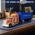 AIUAZA 1/65 Truck Model, Detachable Cargo Container, Children's Toy, Alloy Semi Truck, Trailer Toys for Boys