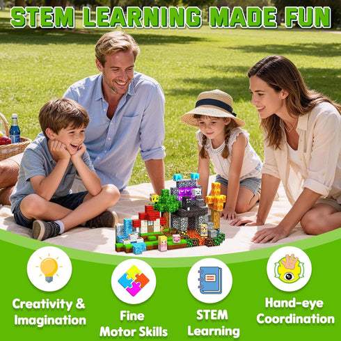 208PCS 3+, Magnetic Blocks, Magnetic Building Blocks, Stacking Magnetic for Kids, Sensory Toy for STEM Constructions