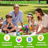 208PCS 3+, Magnetic Blocks, Magnetic Building Blocks, Stacking Magnetic for Kids, Sensory Toy for STEM Constructions