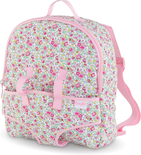 Backpack 12 Inch 1-3, Corolle Baby Doll Carrier for Dolls - Toddler Baby Doll Carrier for Little Girls Age Adjustable