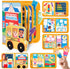 hahaland Busy Book Preschool Learning Activities - First Day of School Gifts