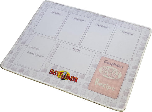 Hasty Baker Premium Playmat for Family Card Game, Suitable for 2-6 Players