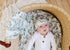 Fern Large Premium Knit Baby Swaddle Blanket - Copper Pearl