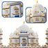 dOvOb Micro Mini Blocks Taj Mahal Building Model Set, 4000 Pieces Toys for Kids and Adults