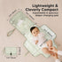 KeaBabies Portable Diaper Changing Pad, Travel, Car - Large Waterproof Baby Changing Mat, Wipeable, Padded, On The Go
