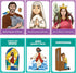 2-in-1 24 6+ Got It! The Catholic Bingo Game - Saints & Church Edition - Double-Sided Laminated Cards with Real Chips