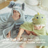 Momcozy (0-36 Size,2 Pack) Baby Bath Towels with Visualize Health Label - Ultra Soft & Absorbent Coral Fleece Hooded