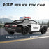 3-12 1:32 3+ (Police-1:32 SASBSC Police Car Toy for Boys Age Diecast Metal Model Cars for Kids with Light and Sound