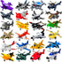 Liberty Imports Pull Back Airplanes Toys Vehicle Playset, Variety Pack of Helicopters,