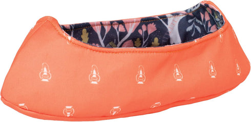 Manhattan Toy Camp Acorn Canoe Buddies Soft Stuffed Animal Baby Toy, Orange, 9" x 4" x 5"