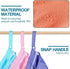 10 Pack Woanger Wet Dry Bags for Baby Cloth Diapers Waterproof Reusable Travel Bags with Two Zippered Pockets Pool