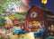 1000 Piece Jigsaw Puzzle for Adults - Farm Life Day and Night by Buffalo Games - Bigelow Illustrations - 26.75 x 19.75