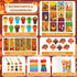 Set Craft12Set BenLouis Fall Party Favors for Kids Thanksgiving Day Classroom Gifts Prize Coloring Books Bulk