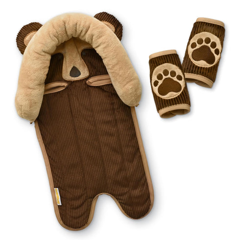 GoldBug Deluxe 2-in-1 Duo Head Support + Matching Strap Covers for Baby