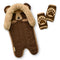 GoldBug Deluxe 2-in-1 Duo Head Support + Matching Strap Covers for Baby