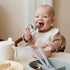 6 mushie Silicone Baby Fresh Fruit & Food Feeder Pacifier | Months+ (Sage)