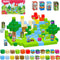 SKTMYY Magnetic Blocks-120pcs Game Magnetic Building Blocks for Kids Ages 4-8, STEM
