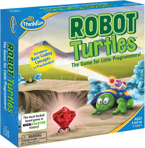 Think Fun Robot Turtles Coding Board Game for Preschoolers