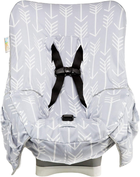 Niko Easy-Wash Children's Car Seat Cover & Liner - Cotton Jersey Gray