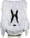 Niko Easy-Wash Children's Car Seat Cover & Liner - Cotton Jersey Gray