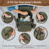 Backpack 15 Large Diaper Bag for Mom & Dad | Unisex Baby Travel Bag | Pockets | Changing Pad | Stroller Straps |