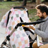 DILIMI Colorful Checkered Nursing Pillow Cover for Babies