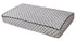 Hearts Black Muslin Quilted Changing Pad Cover by Bacati