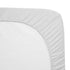 American Baby Company Heavenly Soft Chenille Fitted Crib Sheet, 28" x 52", White, for Boys and Girls