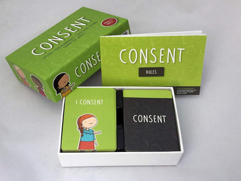 Consent the Game | Adult Card Game | Icebreaker for Parties | Spark Romance | Bachelor Bachelorette | Deepen