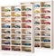 Threehoney 2 Pcs 24 Space Toy Cars Wheels Display Case 1: 64 Scale