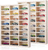 Threehoney 2 Pcs 24 Space Toy Cars Wheels Display Case 1: 64 Scale
