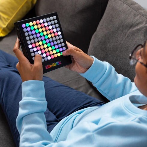 Lite-Brite Touch - Light Up Portable STEM Sensory Learning Toy, Creative Art Toy for Ages 6+, Unisex