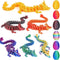 JOD 6PCS 3D Printed Dragon Eggs with Dragon Inside Articulated Fidget Toys,