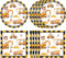 Fitoyplak 40Pcs Construction Plates and Napkins Set Construction Birthday Decorations Disposable Tableware Paper