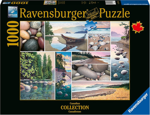 Ravensburger Canadian Collection: West Coast Tranquility - 1000 Piece Jigsaw Puzzle for Adults