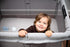 SHEETWORLD.COM 38 38 SheetWorld Quilted Fitted Square Play Yard Mattress Pad x for Joovy Room, Solid White, Made in USA