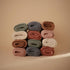 35x35 Inch mushie Extra Soft Baby Blanket | Cotton and Elastane Ribbed Receiving Blanket, Swaddle, Stroller | (Blush)