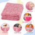 Plush Soft Heart Checkered Baby Blanket, Fleece Infant Toddler Blankets for Girls Boys, Lightweight Breathable 32"×37"