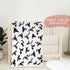 Dirt Bike Motocross Baby Blanket - Super Soft Swaddle for Newborn, Infant, Toddler - XS 30x40 in, Nursery Gift