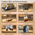 6 in 1 Fossil Building Kit - Compatible with Lego Dinosaur Natural History Museum, 928 PCS Educational STEM Toys