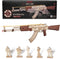 3D Wooden Puzzles for Adults - DIY Rubber Band Gun Wood Model Building Kits for Family Time