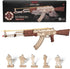 3D Wooden Puzzles for Adults - DIY Rubber Band Gun Wood Model Building Kits for Family Time
