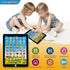 Kids Tablet Learning Pad, with 6 Games to Learn Music/Words/Letters, Education Tablet for Boys & Girls 3 Years Up