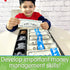 The Learning Journey Kids Bank Play Money Set - Over $5000 in Realistic Play Money for Ages 5+