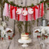 Strawberry One Highchair Banner - Berry First Birthday High Chair Banner, Berry Sweet One Birthday Decorations