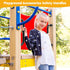 Monkey Bars for Kids - Safety Indoor/Outdoor Playground Grab Handles for Backyard Playset, Rock Climbing Wall Holds,