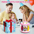 Baby Toys 6 to 12 Months, 4 in 1 Ocean Rotating Projector, Light Up Musical Toys for 6-18 Months, Educational Birthday